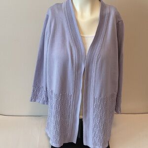 Alison Sheri Open-Front Cardigan